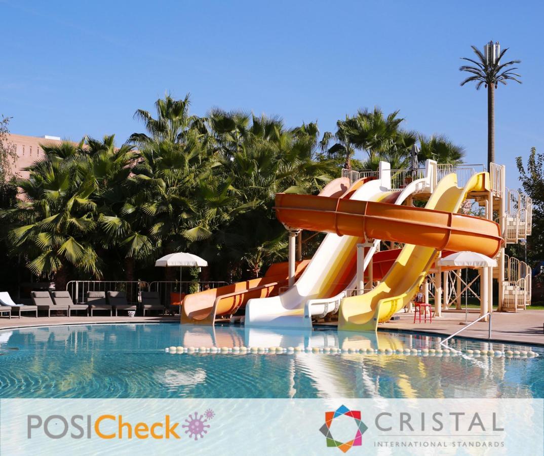 Kenzi Club Agdal Medina - All Inclusive Lahebichate Exterior foto The water park at the hotel