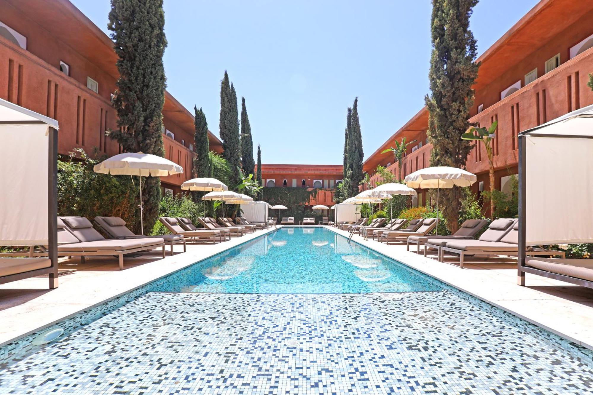 Kenzi Club Agdal Medina - All Inclusive Lahebichate Exterior foto The swimming pool at the hotel