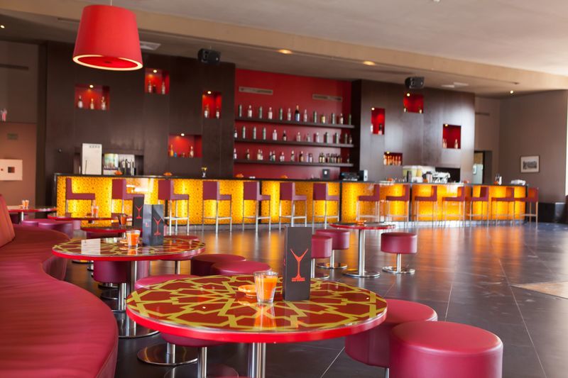 Kenzi Club Agdal Medina - All Inclusive Lahebichate Restaurant foto The bar at the 1000 Mile Hotel